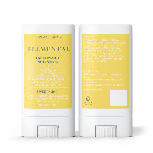 'Elemental' Tallow Zinc Sun Stick 2 Pack