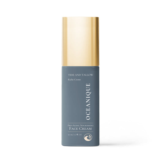 "Oceanique" Pro-Aging Nourishing Face Cream Gold Cap