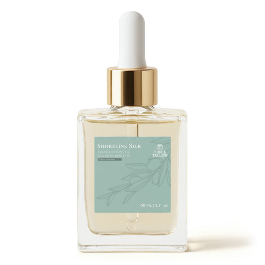 'Shoreline Silk' Manuka Honey Sea Moss Post-Shave Oil